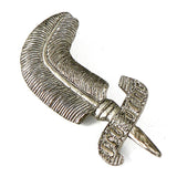 Medieval Prince of Wales Feather Badge