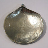 Egyptian Silver Shell Pendant