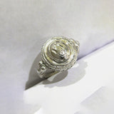 The Bignor Roman Villa silver ring