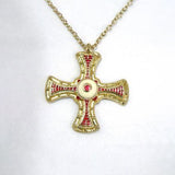 St. Cuthbert Pectoral Cross. Half size pendant