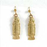 Anglo Saxon Fish Earrings