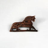 Horse of Ribe Brooch