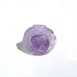 Roman Medusa Pendant (Translucent Purple)